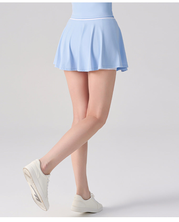 Wholesale Women’s A-Line Sports Skort | Bulk Pleated Tennis, Yoga & Badminton Skirts | fouregg