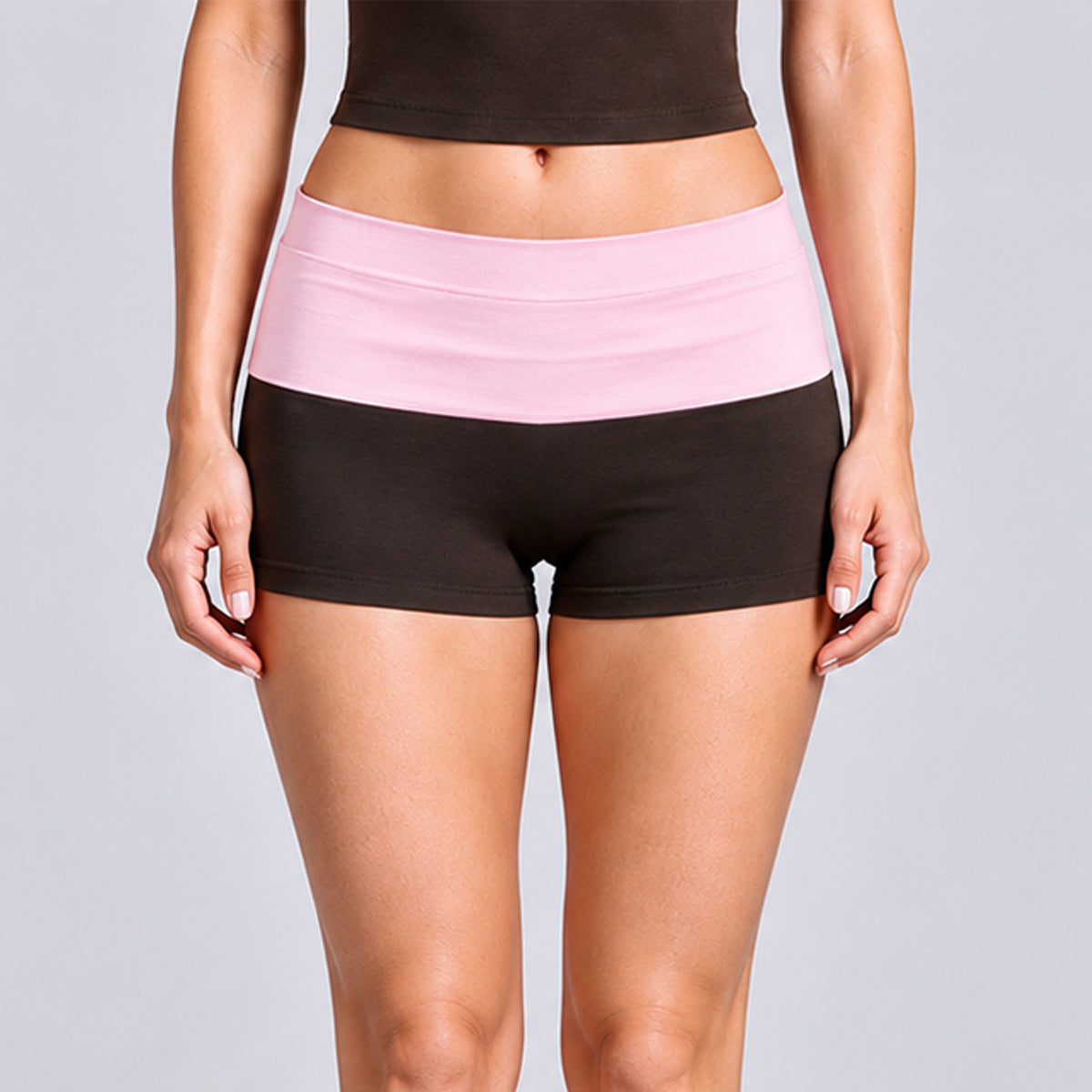 Wholesale Women’s Activewear Set | Layered Sports Tank & High-Waisted Workout Pants | fouregg