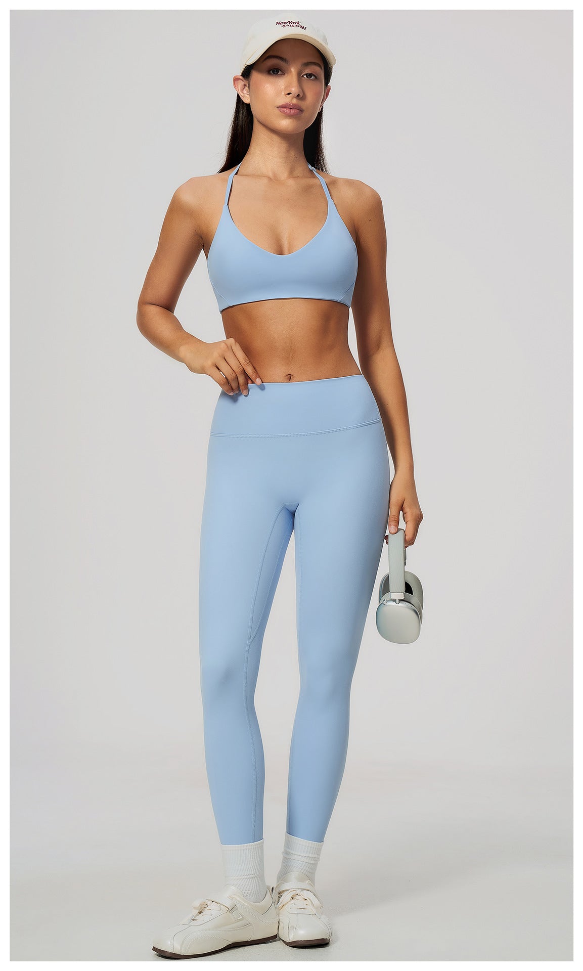 Wholesale Women’s Workout Set 5529 | Slim-Fit Yoga & Fitness Outfit | fouregg