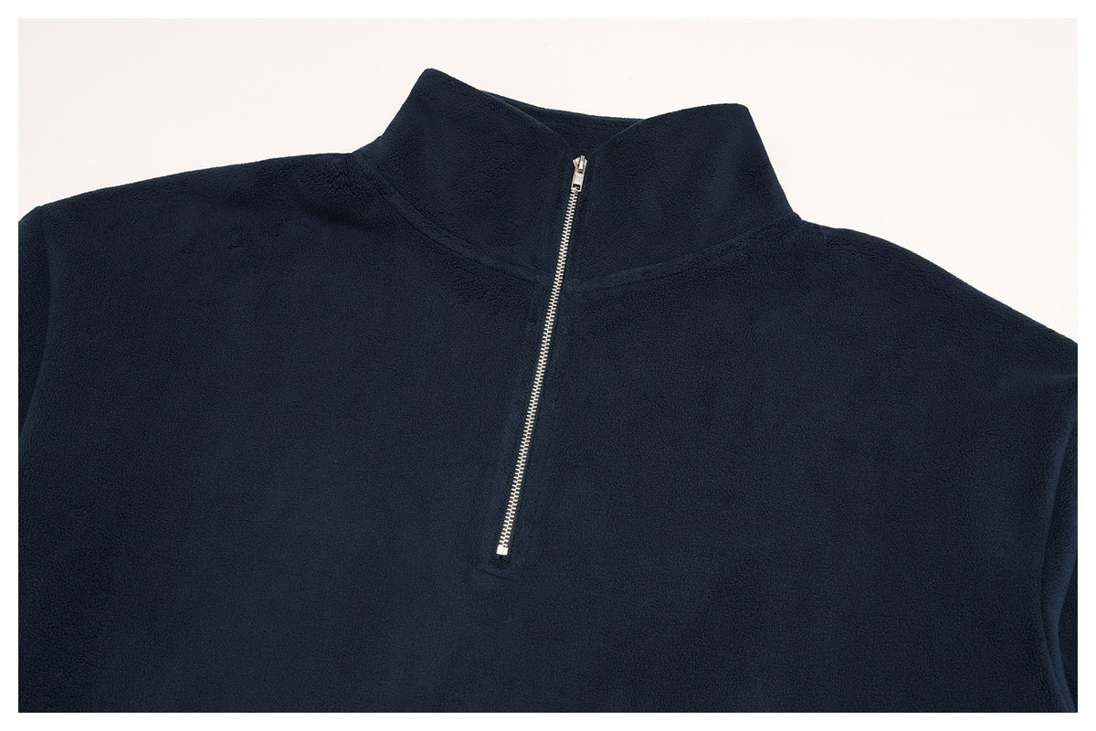 Wholesale Women’s Half-Zip Sports Top | Bulk Relaxed-Fit Color Block Sweatshirt 3619 | fouregg
