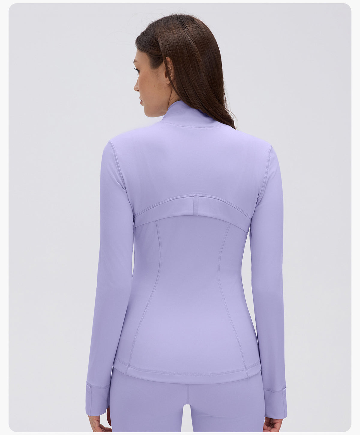 Wholesale Women’s Winter Activewear Jacket D26126 | Slimming High-Neck Outdoor Cycling & Fitness Top | fouregg