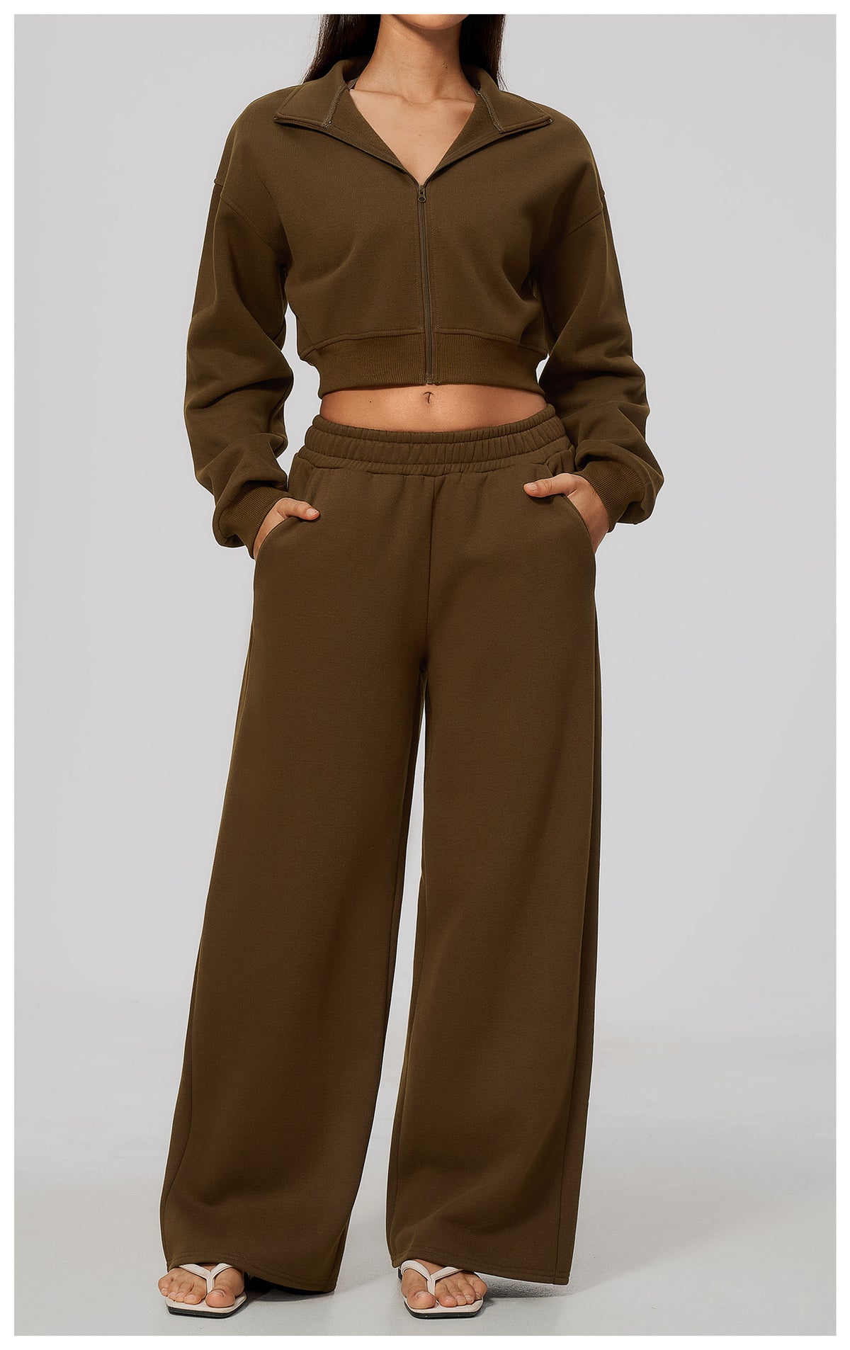 Wholesale Women’s Fleece Sports Pants | Bulk Warm Casual & Fitness Sweatpants 3615 | fouregg