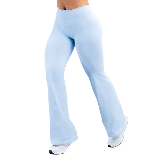 Wholesale Women’s Activewear Pants | High-Stretch V-Waist Seamless Flared Workout Leggings | fouregg
