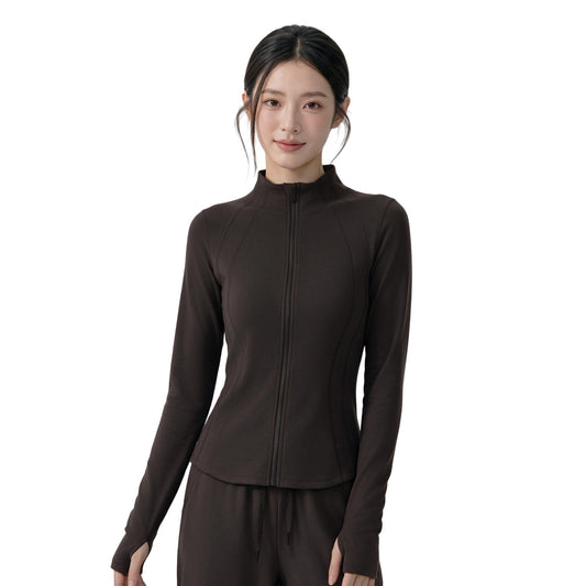 Wholesale Women’s Winter Activewear Jacket | Thickened Thermal Pilates & Workout Cover-Up | fouregg