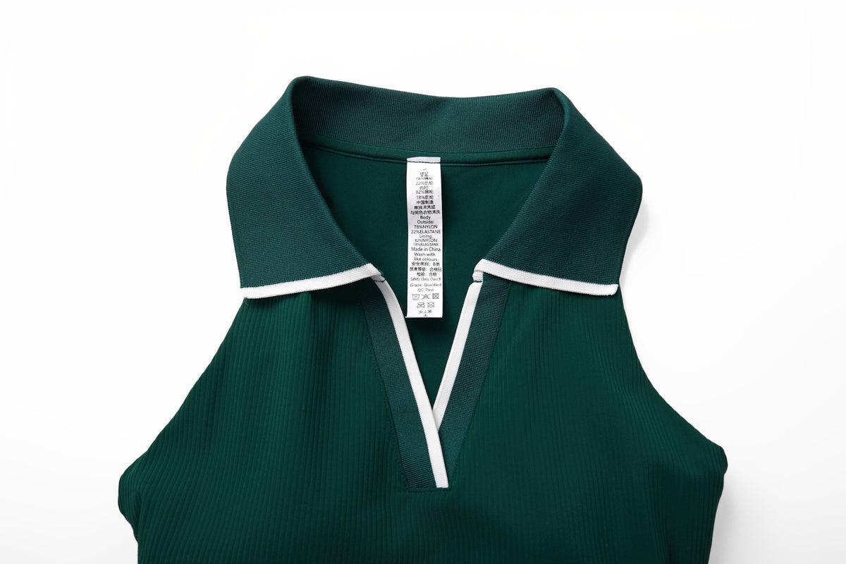 Wholesale Plus Size Women’s Sports Top | Bulk V-Neck Tennis & Badminton Activewear | fouregg