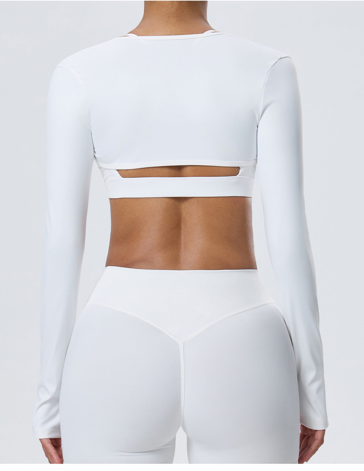 Wholesale Women’s Fitted Yoga Cover-Up | Bulk Double-Brushed Quick-Dry Activewear 62540 | fouregg