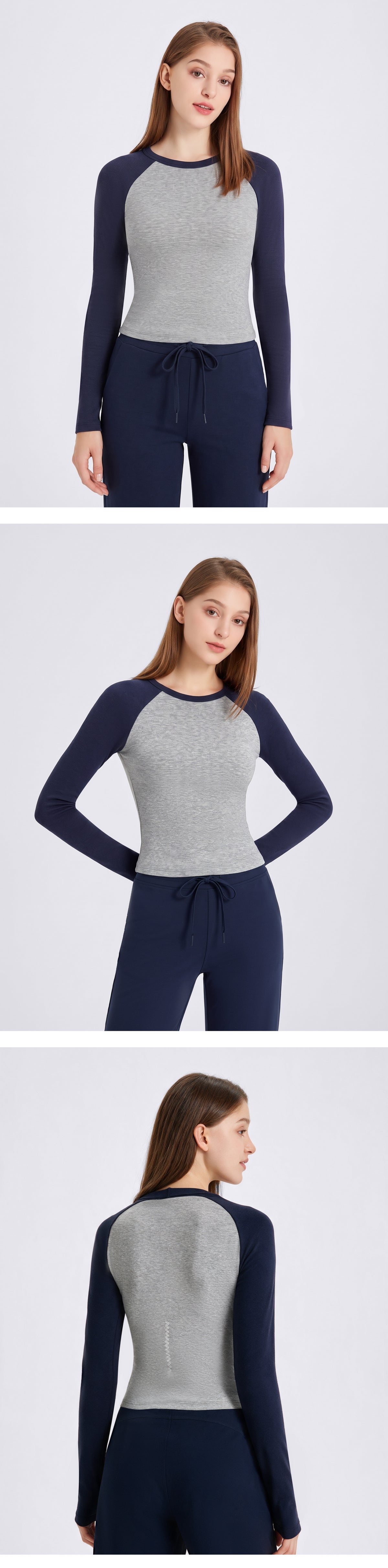 Wholesale Women’s Reflective Activewear Top | Slimming Heat-Retention Running & Gym T-Shirt | fouregg