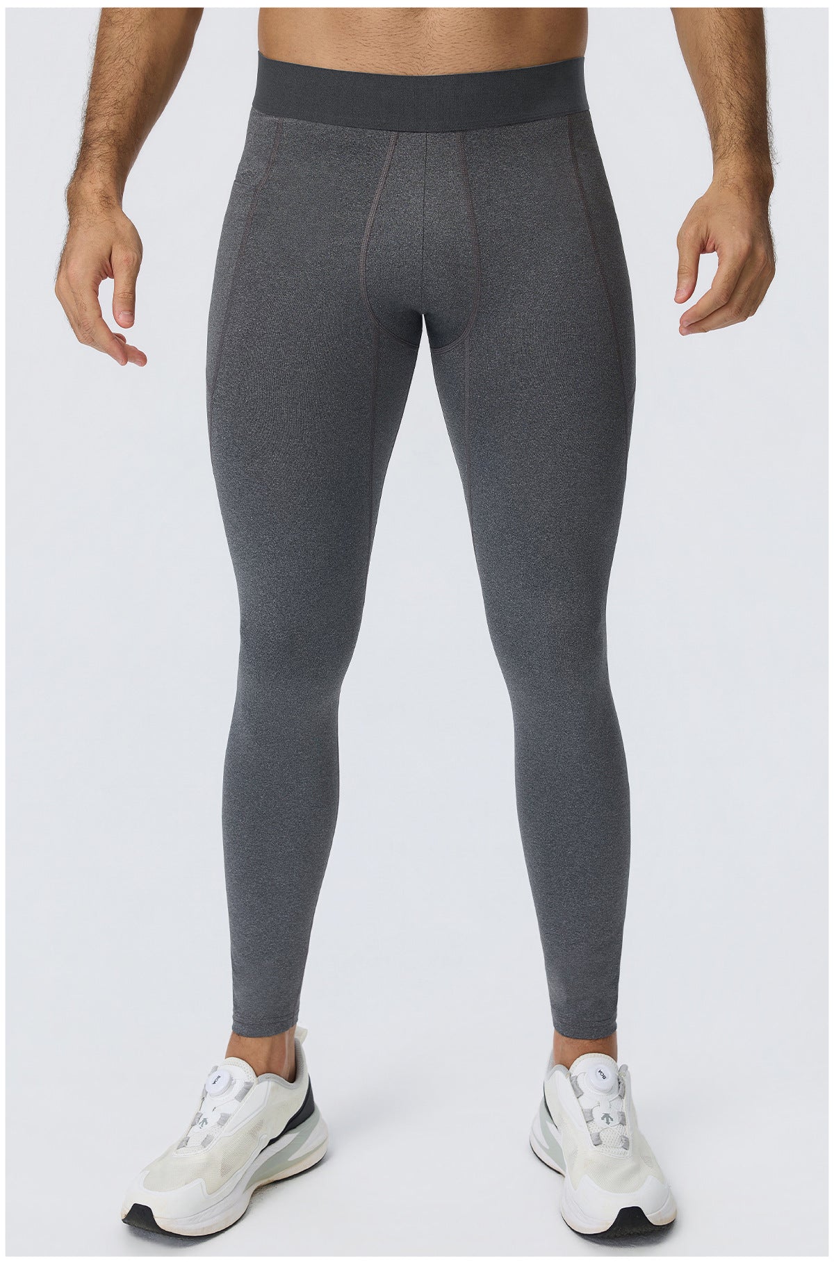 Wholesale Men’s Sculpting Fitness Pants 61302 | Slim-Fit Compression Tights for Running & Training | fouregg