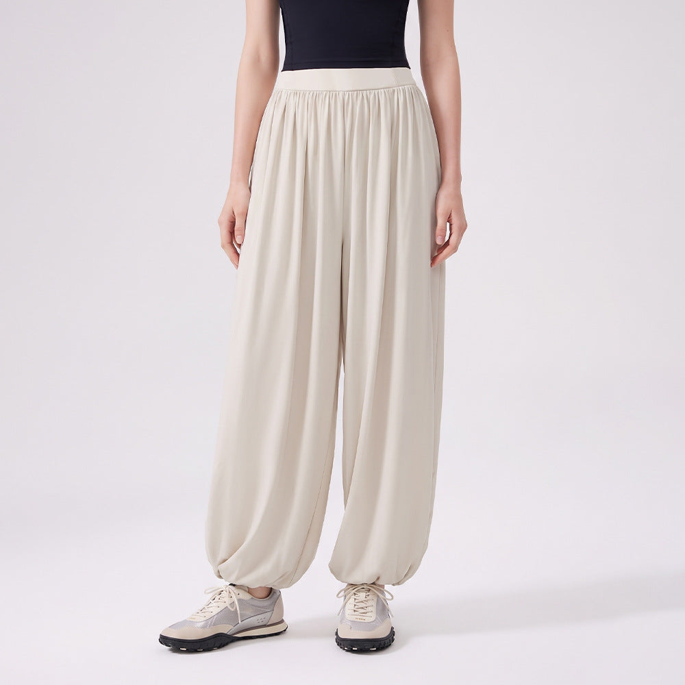 Wholesale One-Size Balloon Wide-Leg Sweatpants | Bulk Athletic Lounge Trousers | fouregg