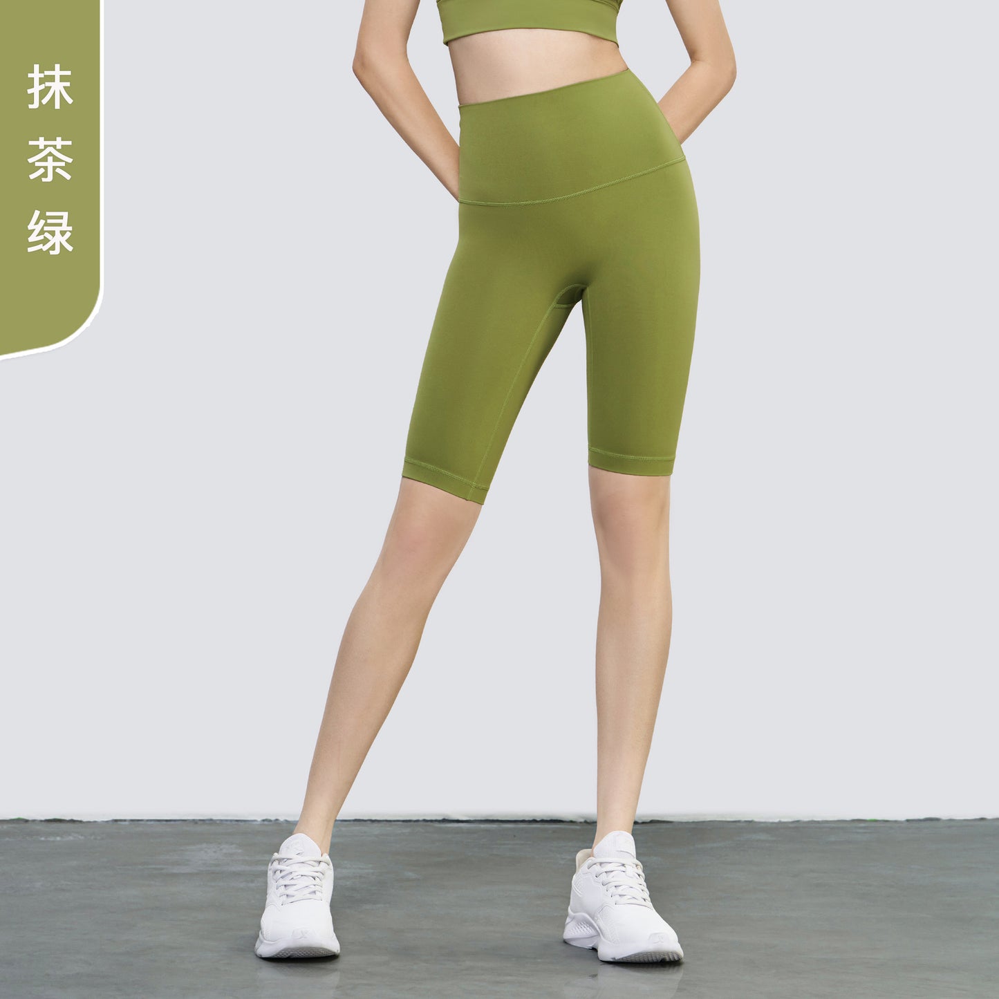 08/2023 LINK-2 update new colors   colors new color yoga five-point pants European and American nude high waist no embarrassing line sports fitness pants women