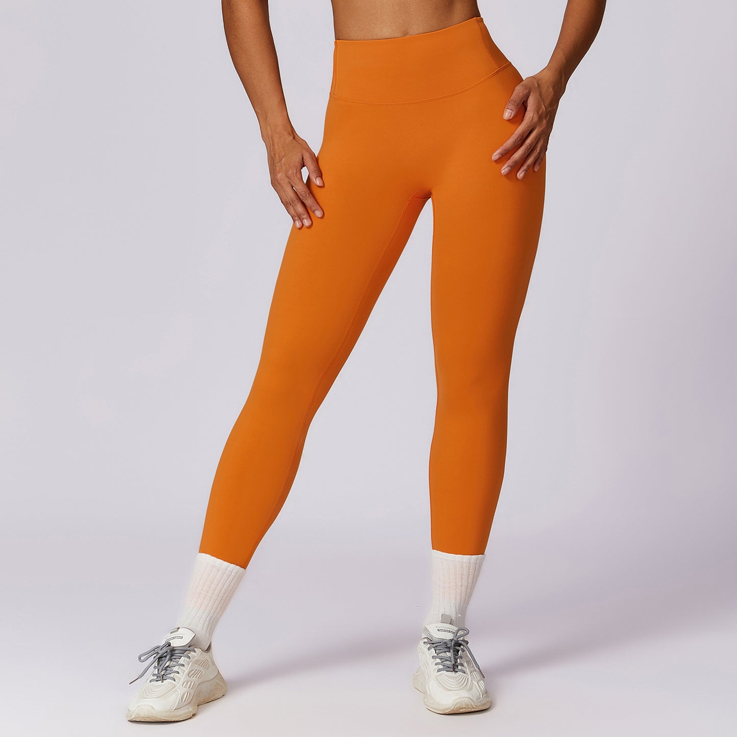 02/2024 yoga pants women wear running fitness pants high waist hip-lifting sports pants 8047