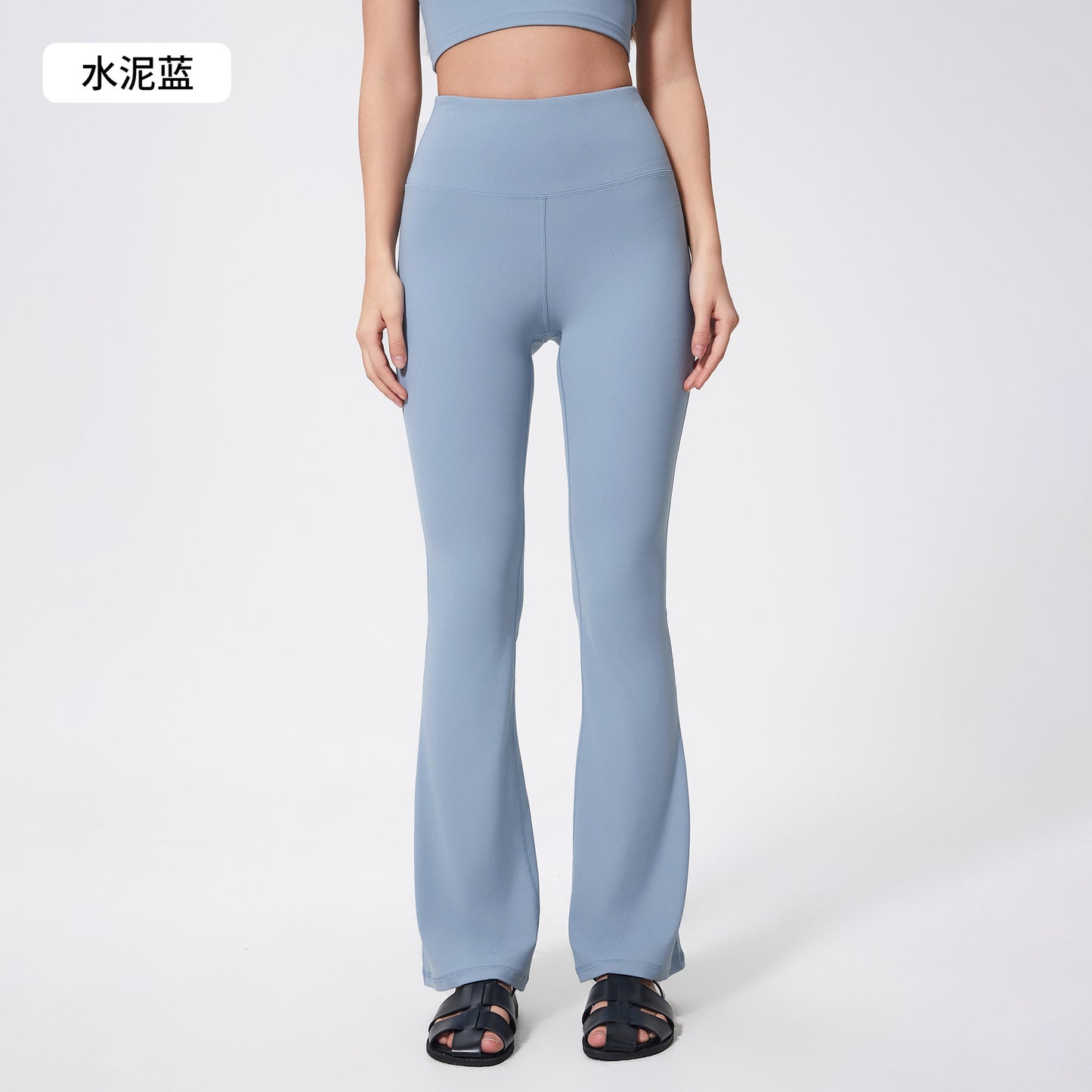 04/2024 Slim slim high waist and hip lift fashion all-match nude micro-la yoga pants women