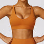 01/2024 Spring tight brushed back yoga wear running shock-proof sports bra Quick-drying fitness vest women 8552