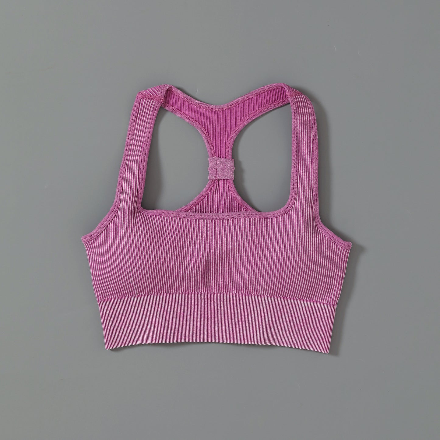 LINK 2 Seamless yoga wear short-sleeved women's sleeveless vest shockproof bra thread sports fitness quick-drying top