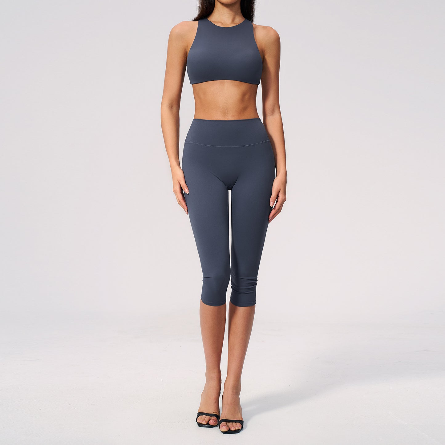 Wholesale Outdoor Running Gym Fitness Set | Women's Athleisure Yoga Clothing | Bulk | fouregg