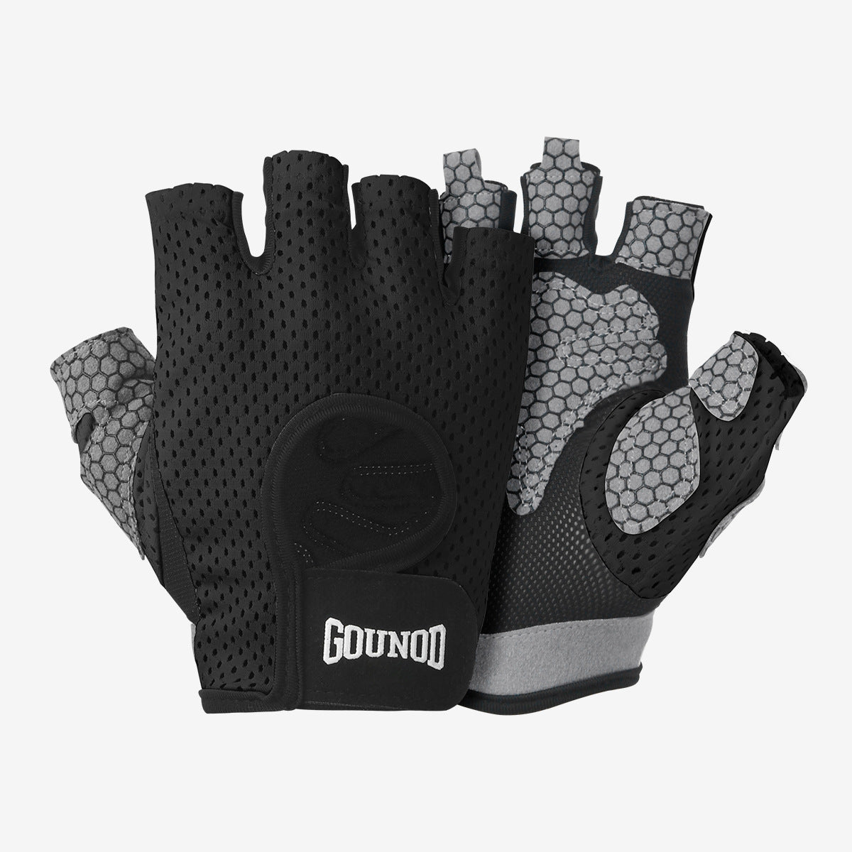 Half-finger fitness sports gloves thin sports sweat-absorbent non-slip hand protection training horizontal bar riding gloves outdoor gloves
