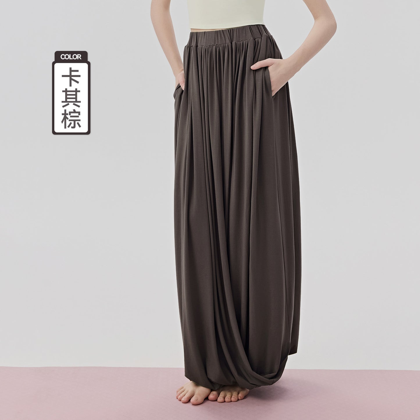 Wholesale  Skort Leggings | Lazy-Style Knotted Yoga Pants | fouregg