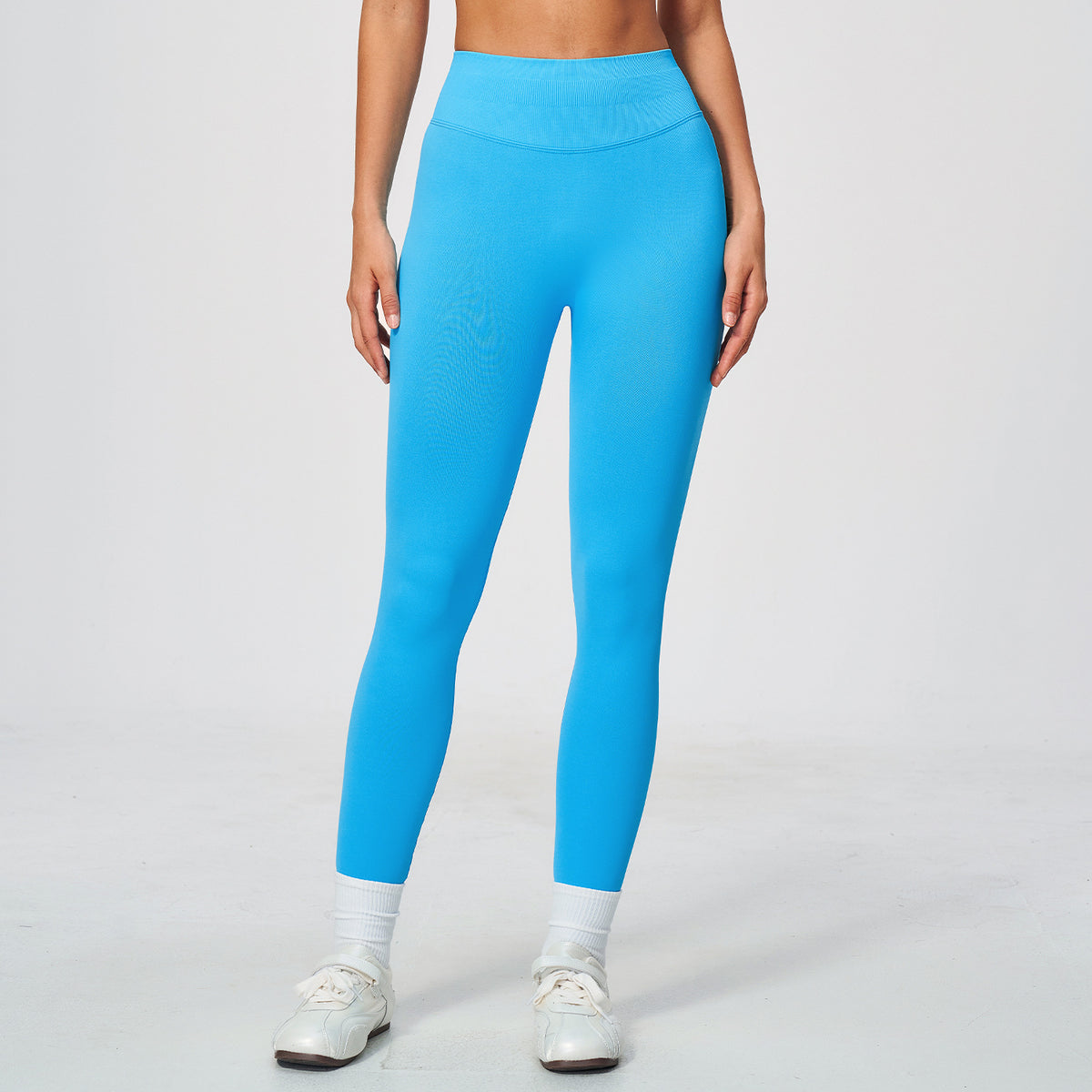 Wholesale Seamless High-Waisted Yoga Leggings | Bulk Activewear Pants 5112 | fouregg