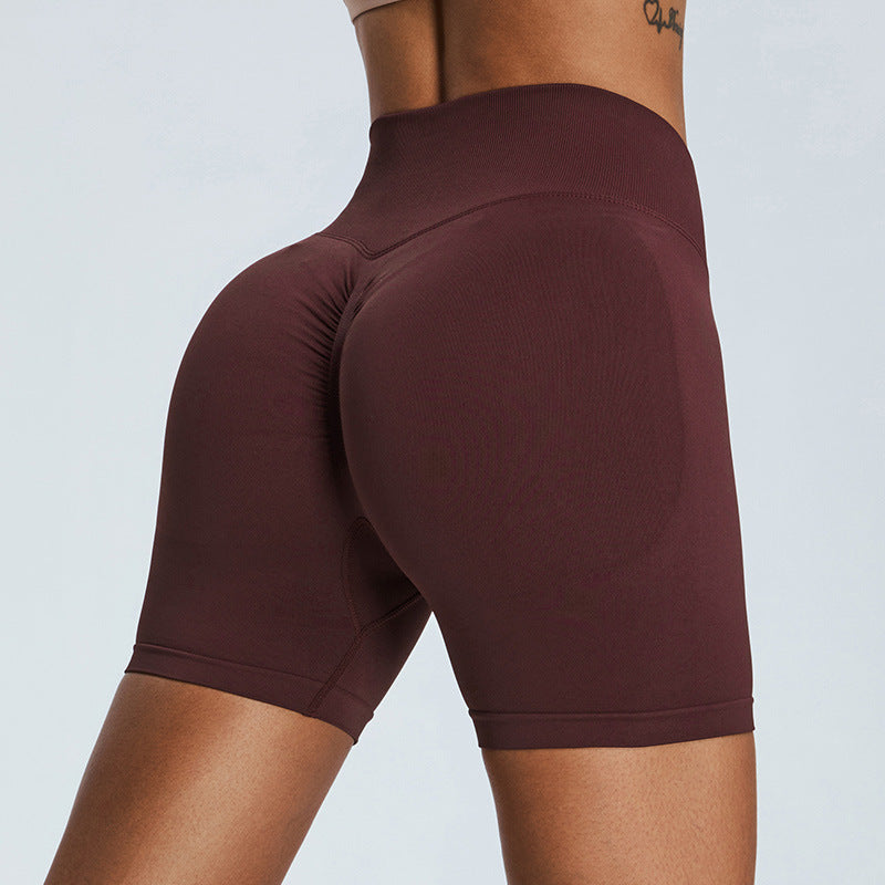 Wholesale Seamless Yoga Shorts | 3" Naked-Feel Sport Hot Pants | FOUREGG