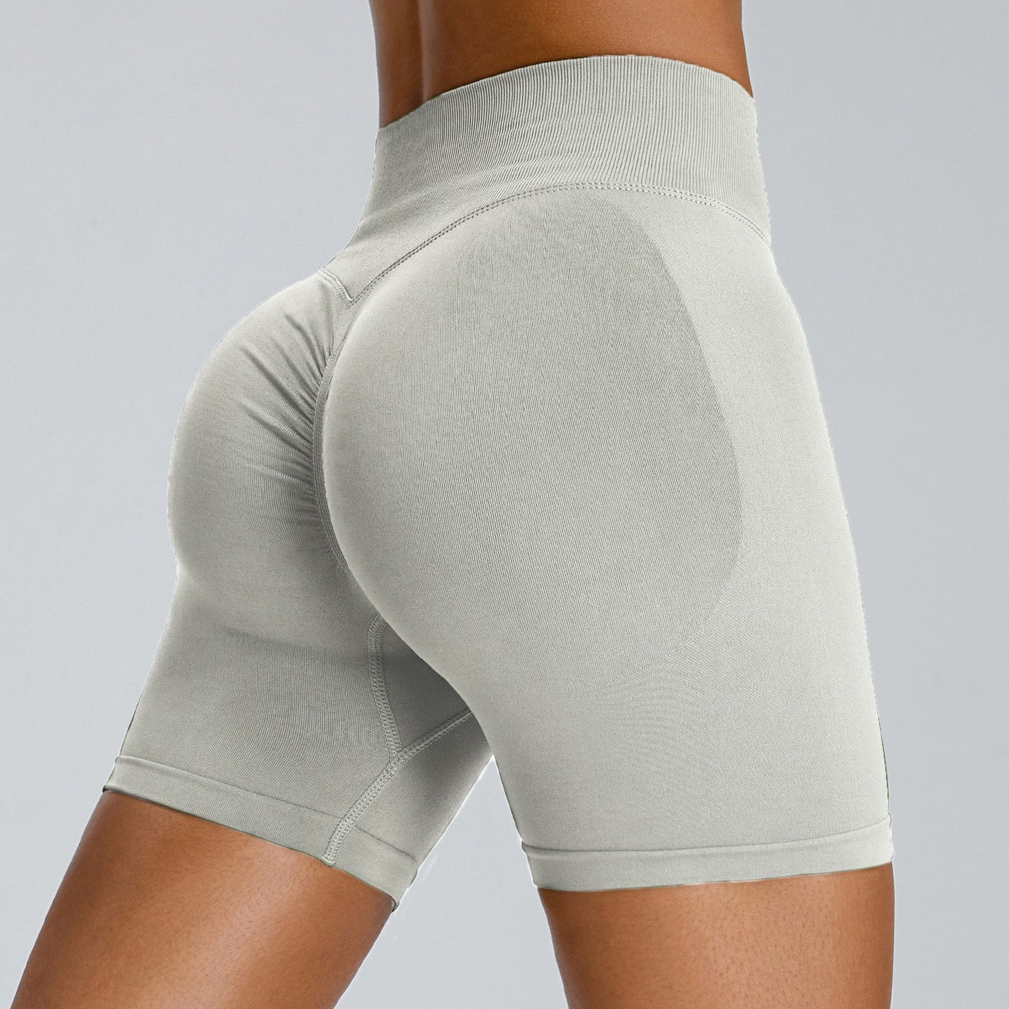 Wholesale Seamless Yoga Shorts | 3" Naked-Feel Sport Hot Pants | FOUREGG