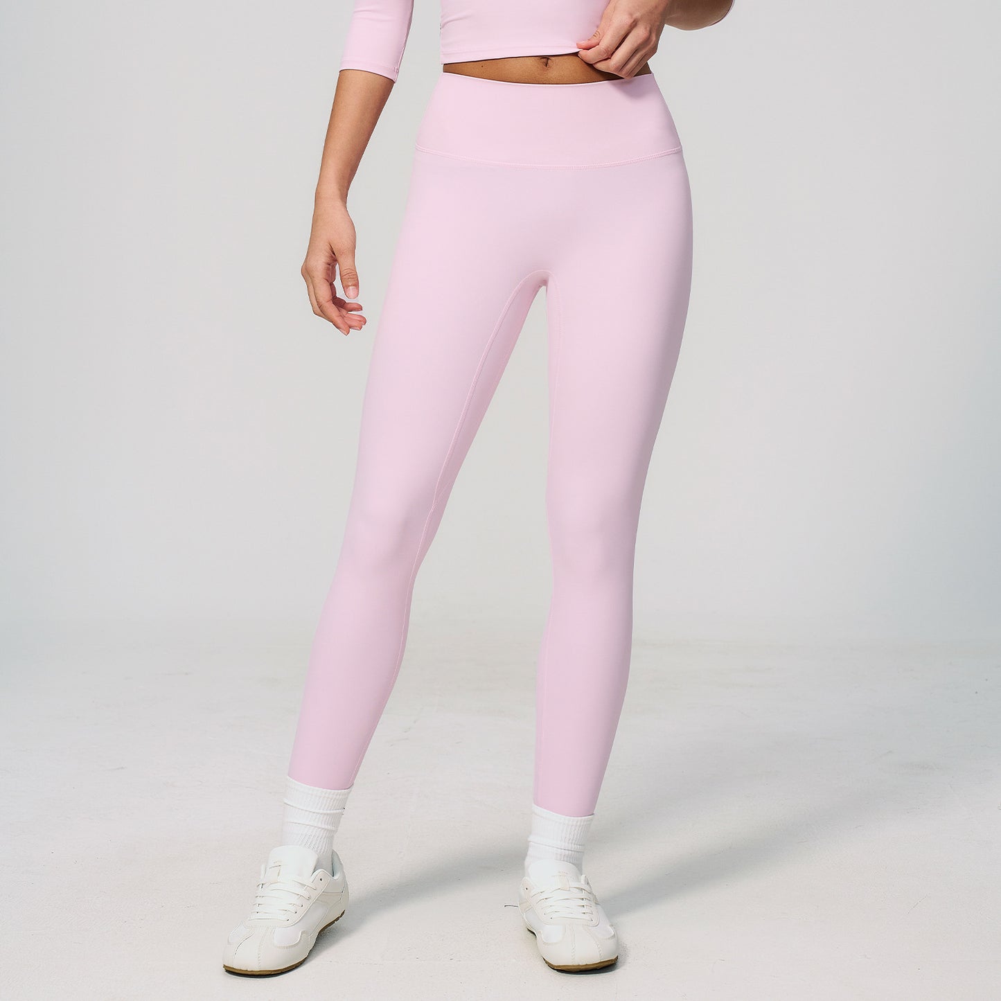 10/2023 High waist lift hip hair yoga pants women's running fast dry fitness pants wear thin tight sports pants 8519