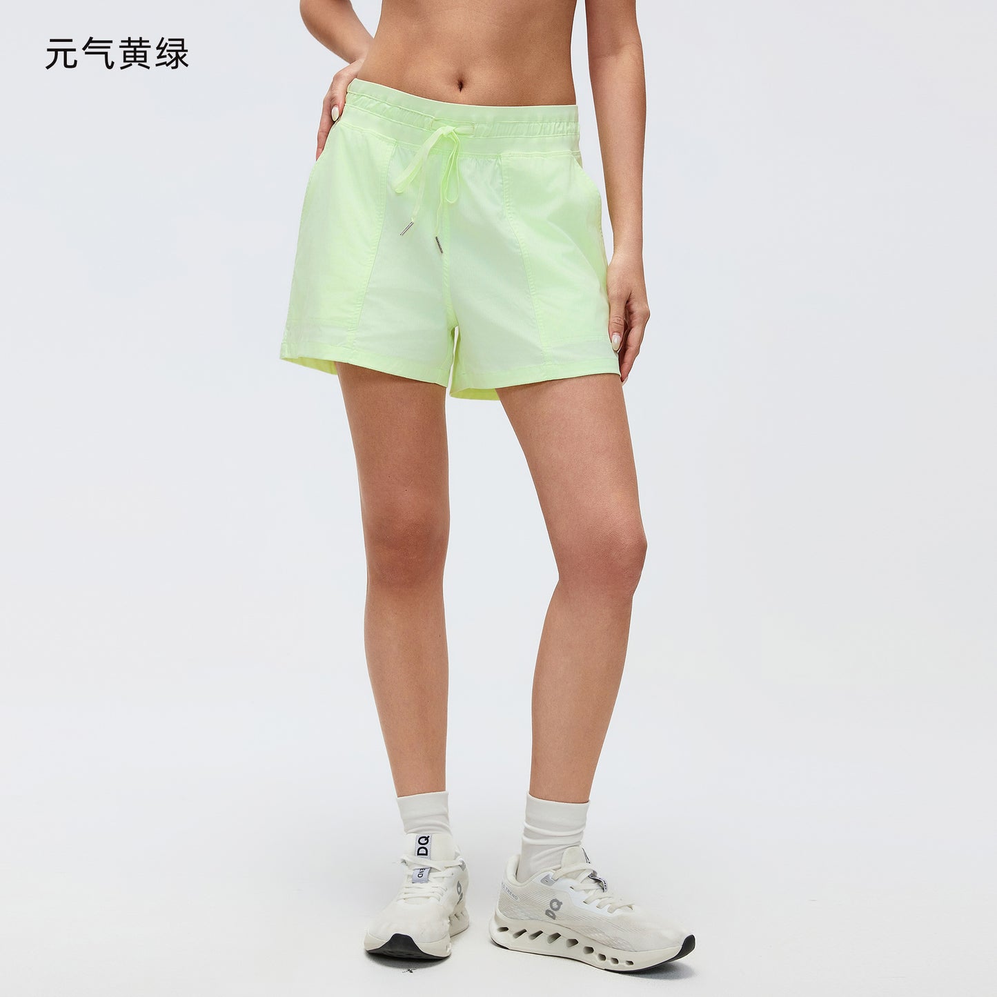 02/2025 Summer new high waist loose casual shorts women ice sense quick drying breathable fitness yoga shorts DSS069