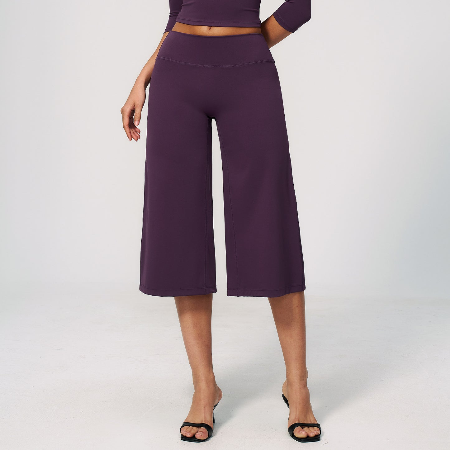 Wholesale Brushed Biker Shorts | High-Waist Gym Yoga Trunks 5555 | fouregg