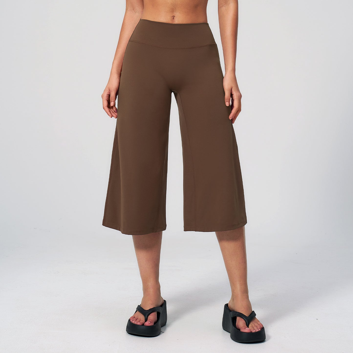 Wholesale Brushed Biker Shorts | High-Waist Gym Yoga Trunks 5555 | fouregg