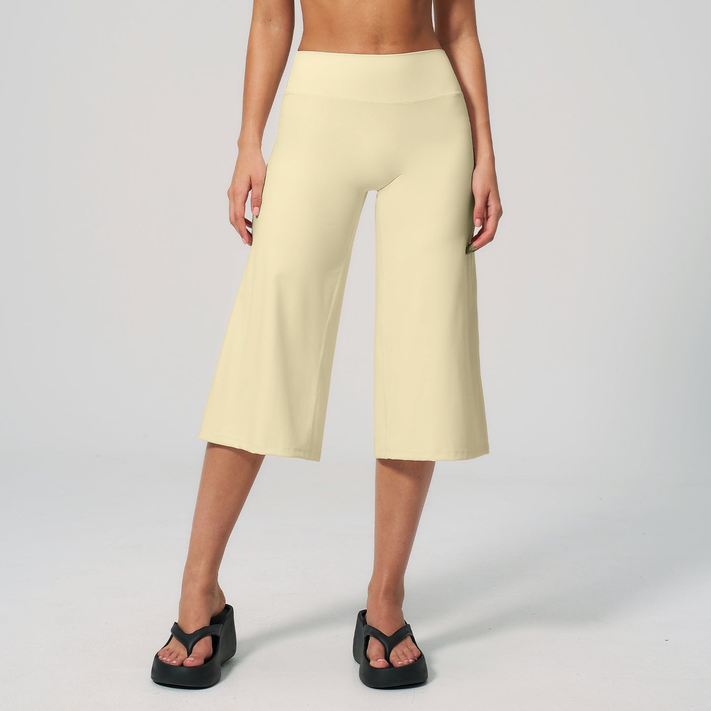 Wholesale Brushed Biker Shorts | High-Waist Gym Yoga Trunks 5555 | fouregg