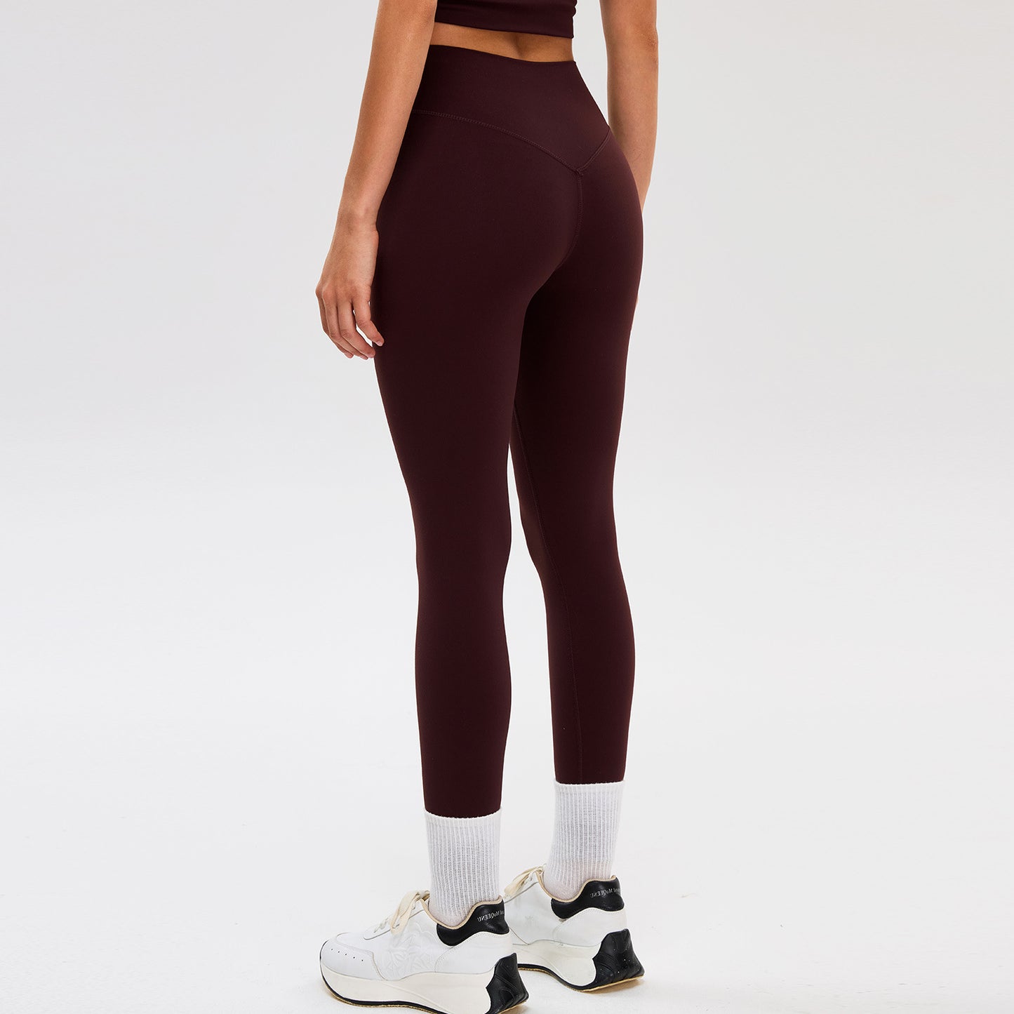 02/2025 New breathable cloud-feeling yoga pants high waist hip-lifting slimming fitness pants outdoor running quick-drying sports tights for women