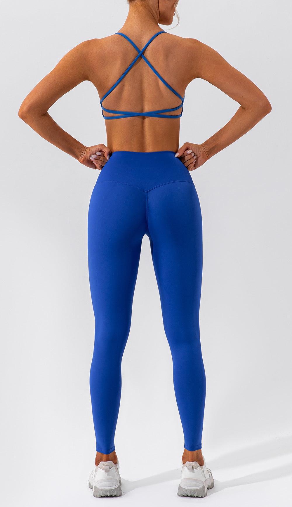 Sports suit sports bra and leggings fitness leisure running quick-drying yoga suit