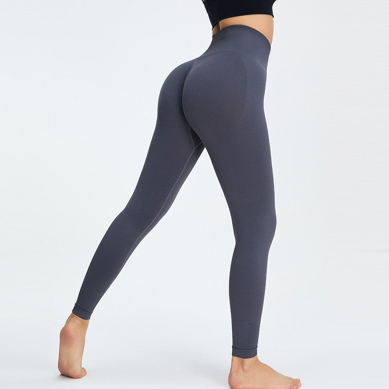 Yoga Pants High Waist Nude Sports Leggings Seamless Butt Lift Fitness Pants